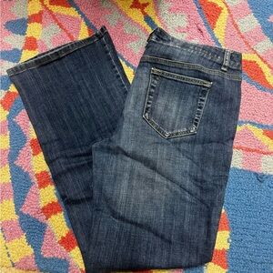 Lands' End Blue Denim Jeans